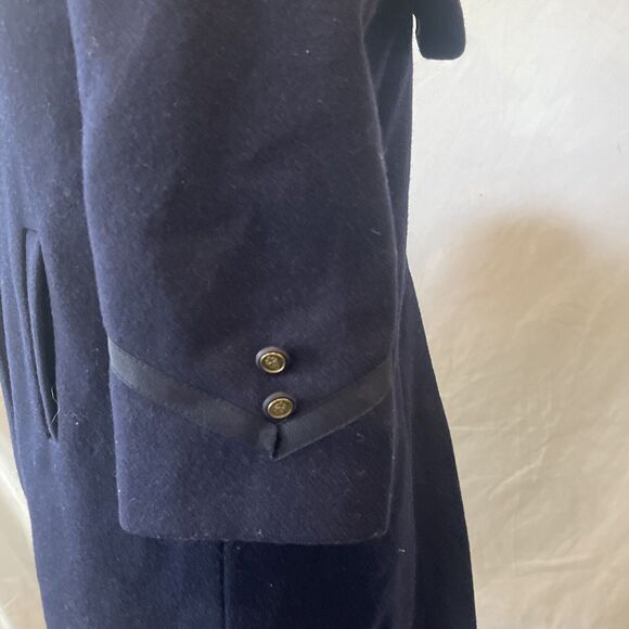 Vintage Rothschild Girls Sailor Navy Peacoat Size 7 ILGWU Union made USA - Picture 3 of 12